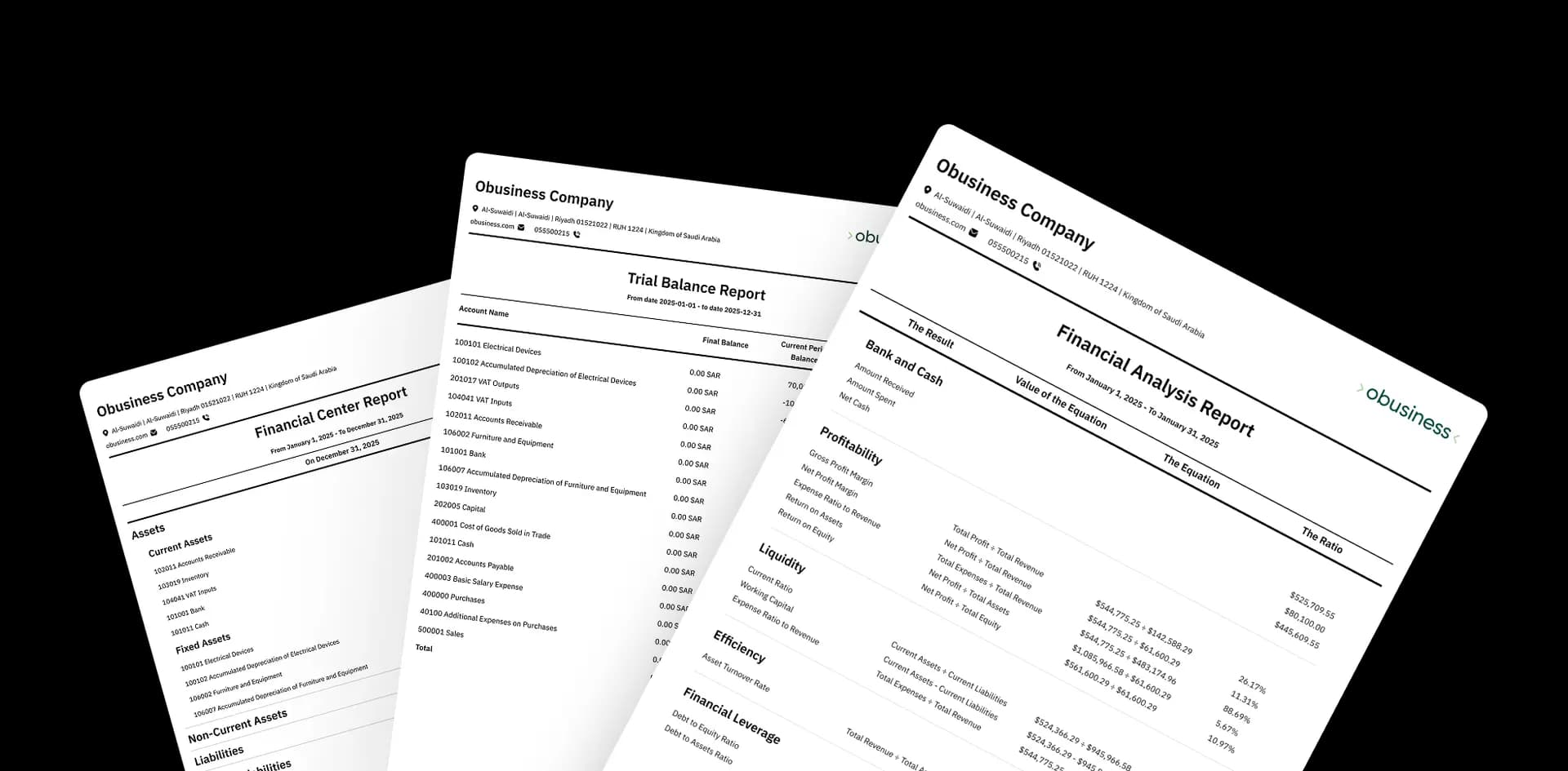 Full Control Over Your Financial Management and Comprehensive Reports for Your Business Activity